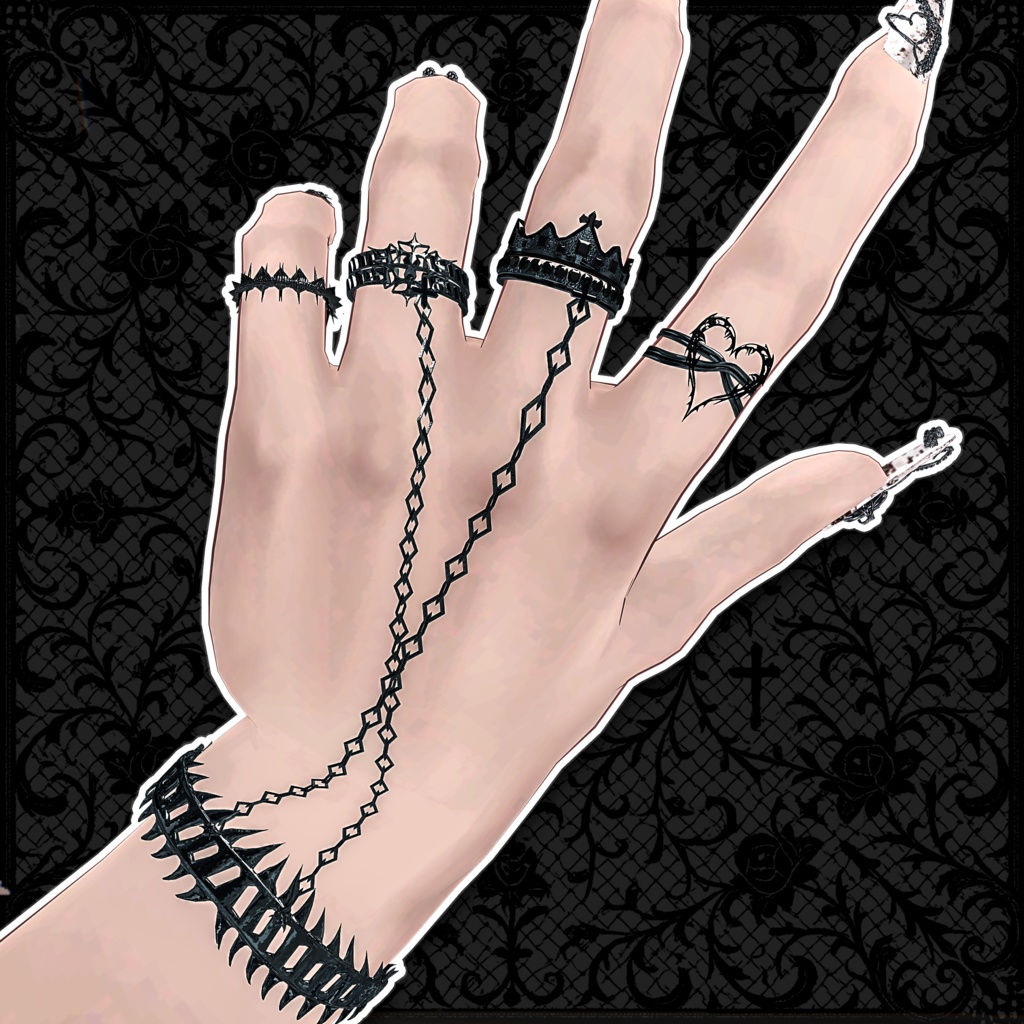 ブレスレットチェーンリング