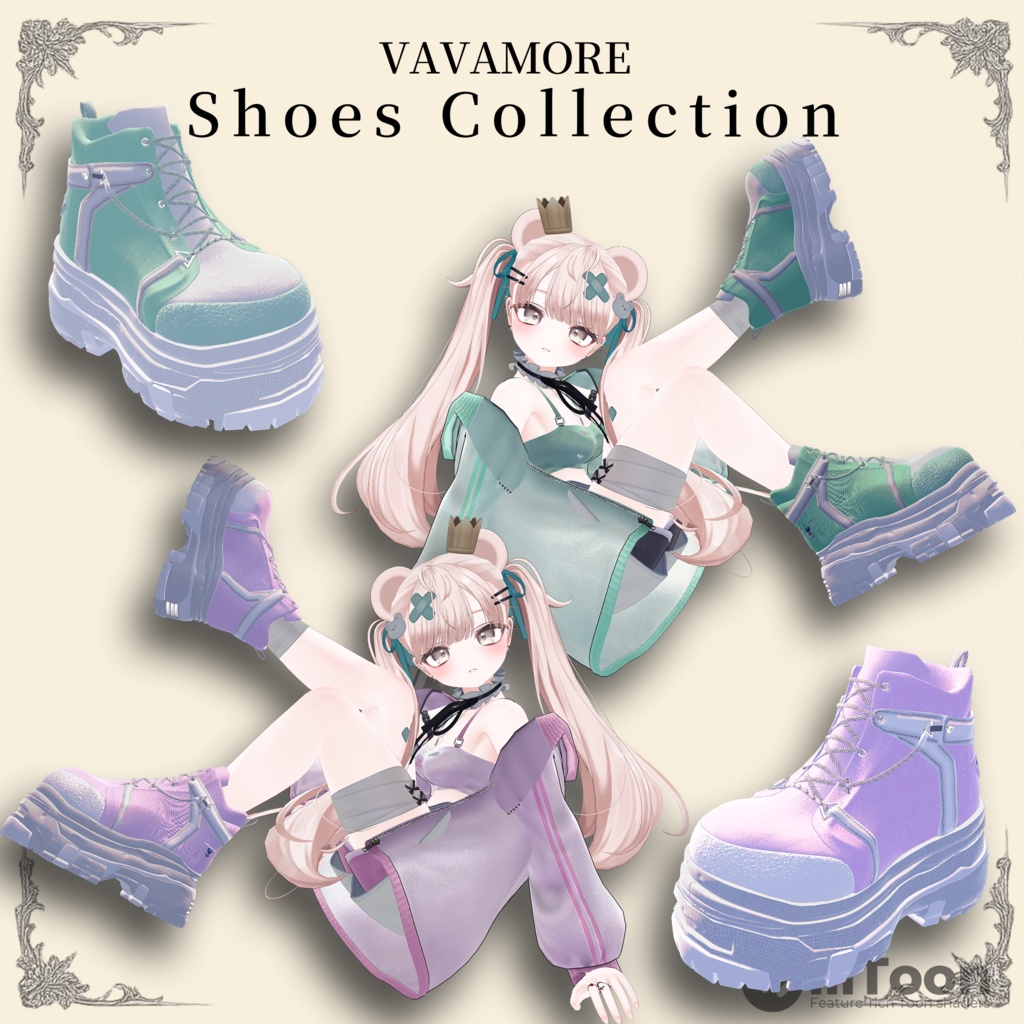 ⭐9AVATER⭐Heavy Sole Sneakers【Vavamore】