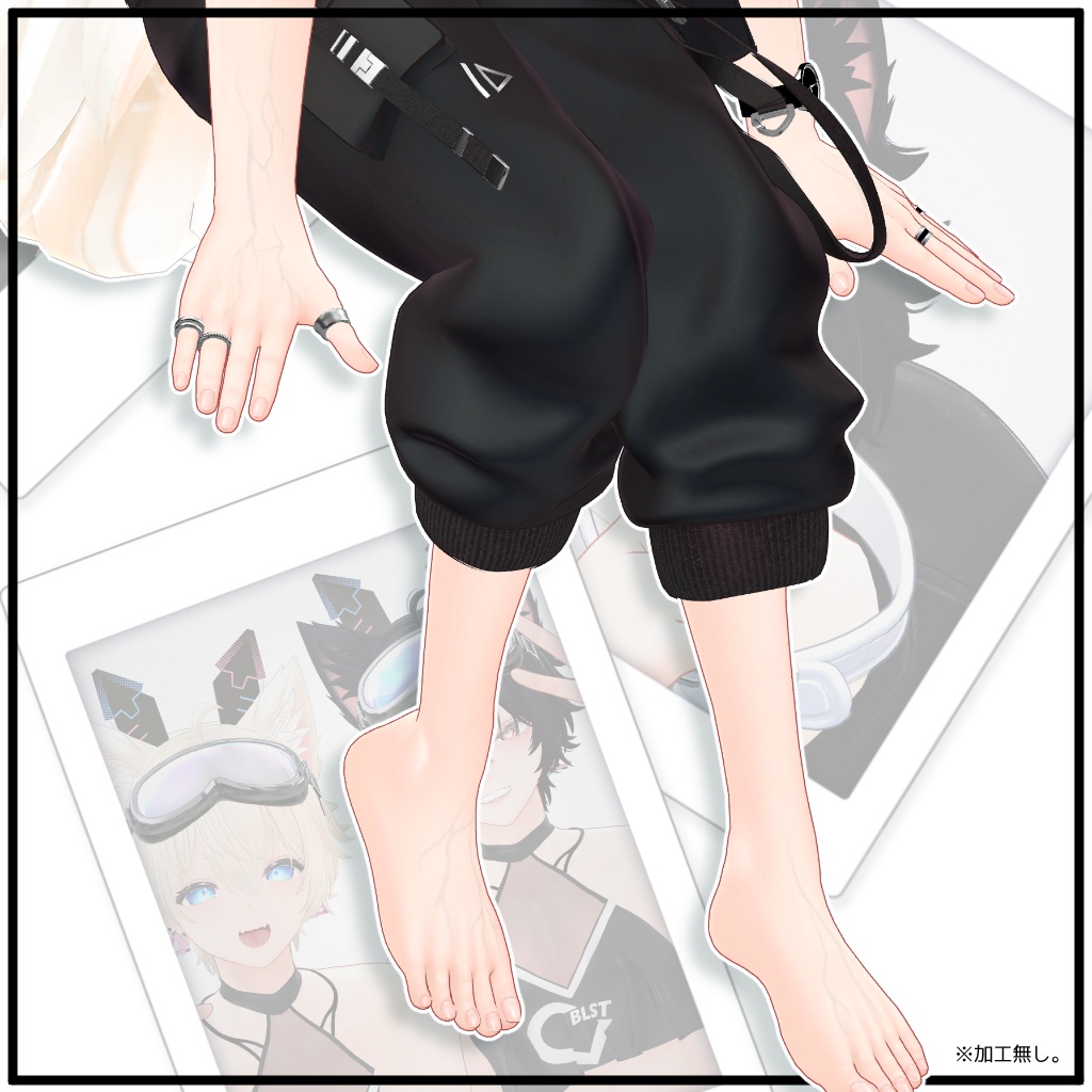 Yelp Kekkan Texture & Normalmap for Kanata【彼方くん対応】