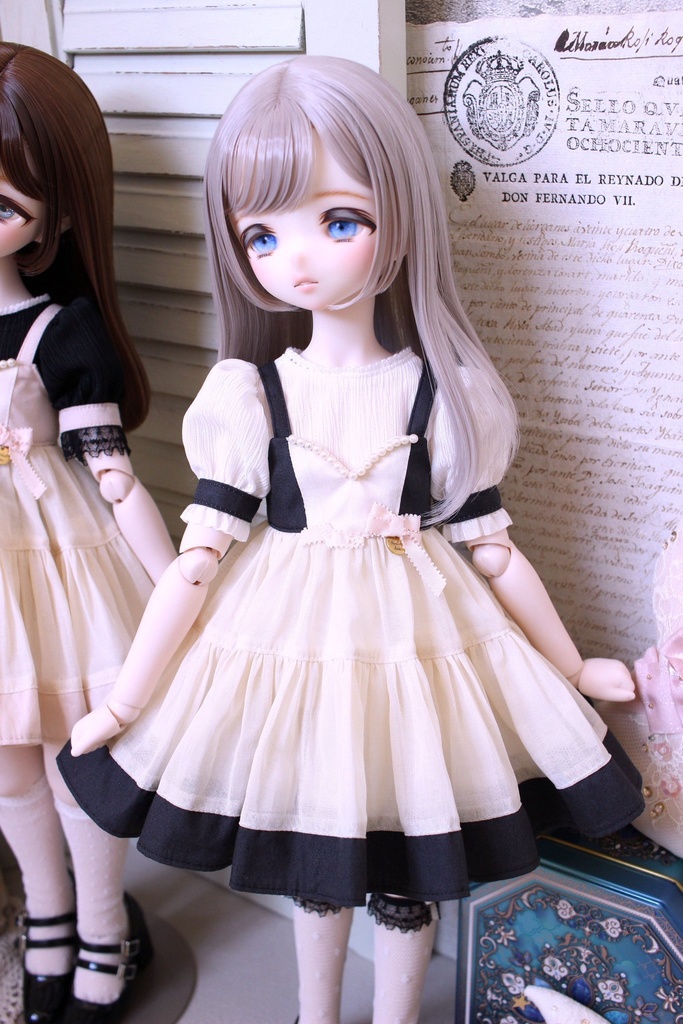 1/4ドールサイズドレスセット　