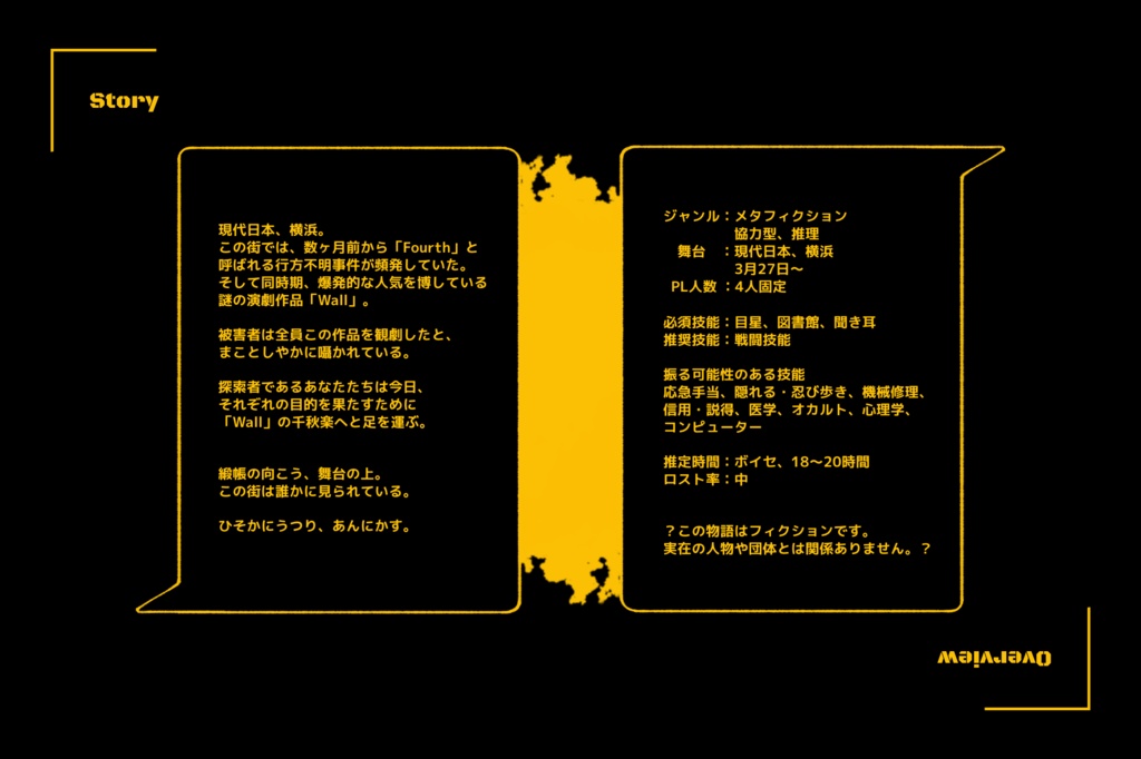 【CoC六版シナリオ】Schicksal These SPLL:E119280