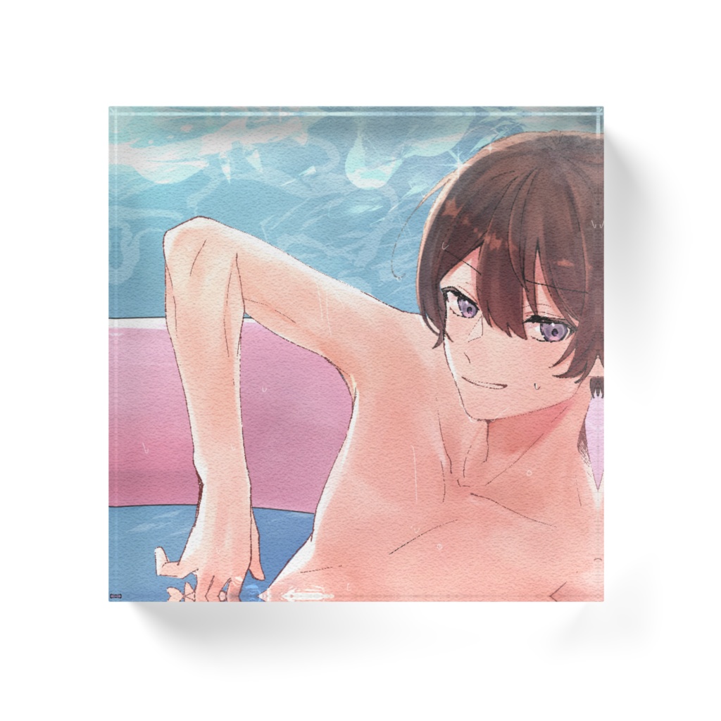 水着アクリルブロック