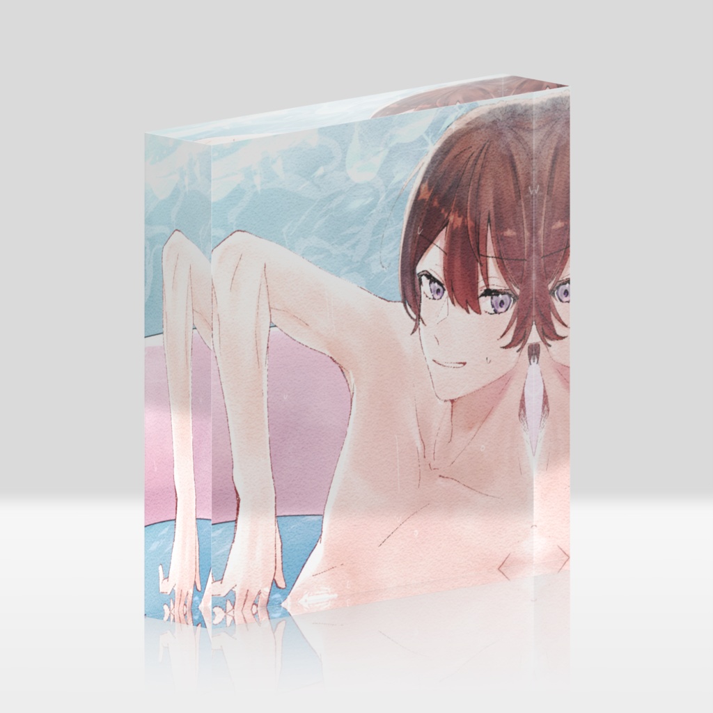 水着アクリルブロック