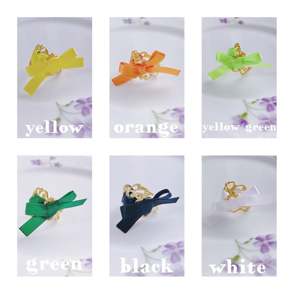 推しカラーコルセットリング