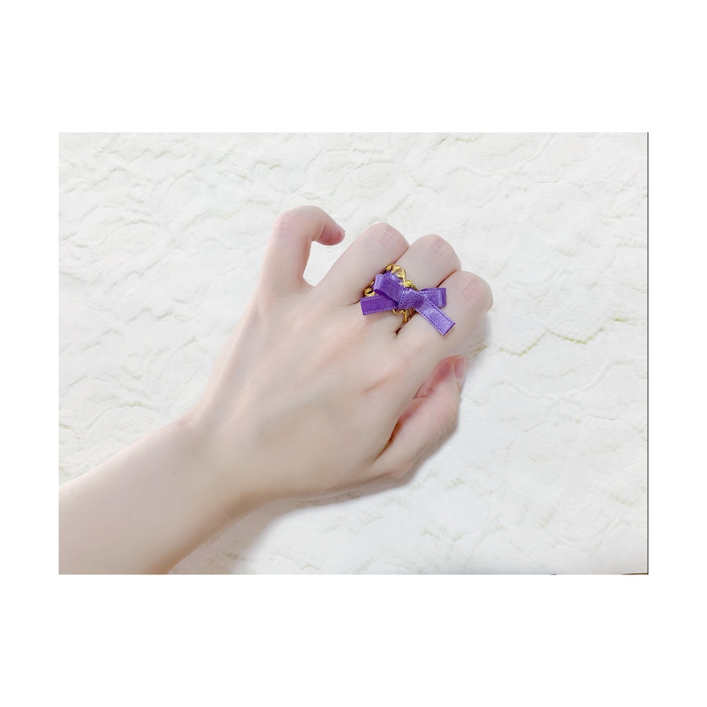 推しカラーコルセットリング