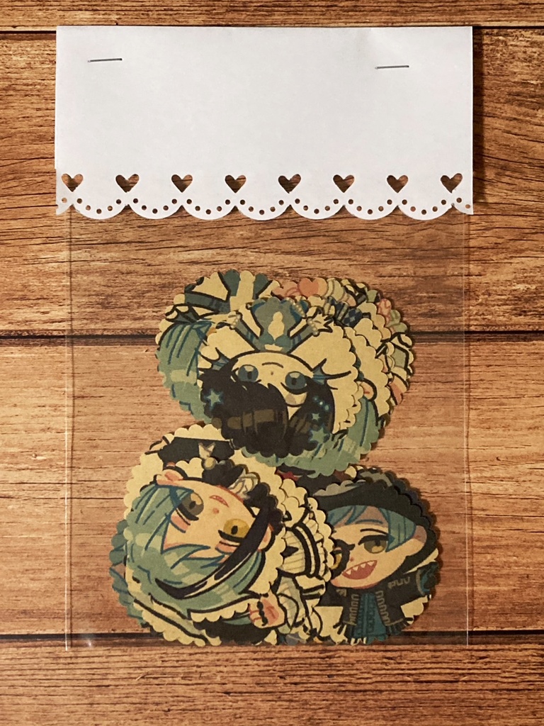 イド監♀クッキー型シールつめあわせ