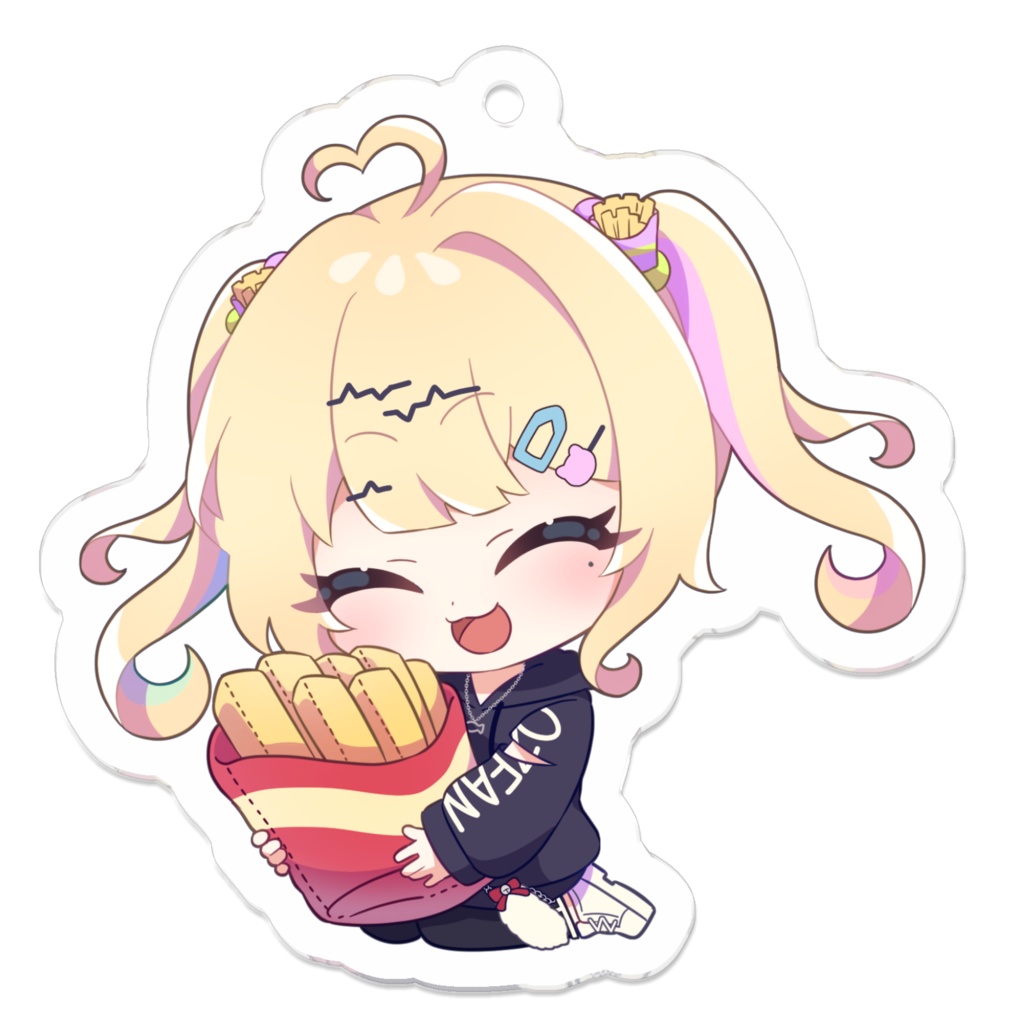 【七凪とてと】とてとぽてとセット 【アクリルキーホルダー】