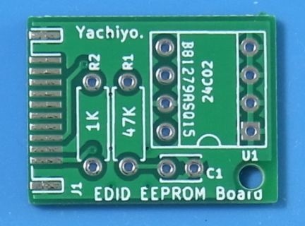 EDID EEPROM ボード（基板）