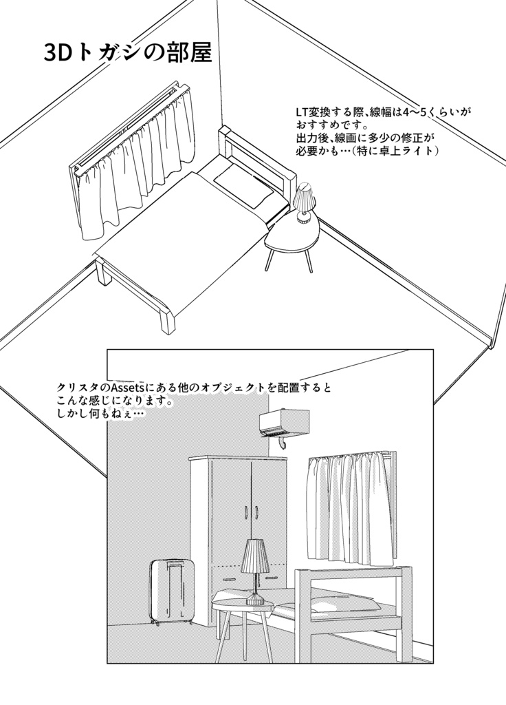 3Dトガシの部屋