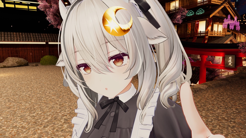 【無料!】『超かぐや姫!』かぐやのヘアアクセサリ2種セット【ファンアート】