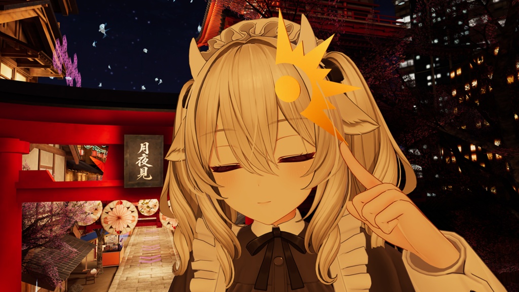 【無料!】『超かぐや姫!』かぐやのヘアアクセサリ2種セット【ファンアート】