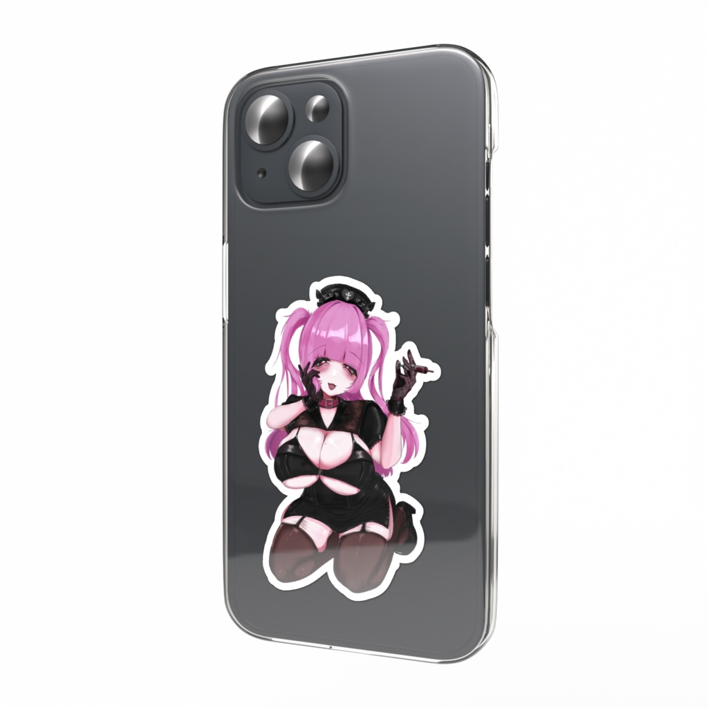 【明楽るる】スマホステッカー