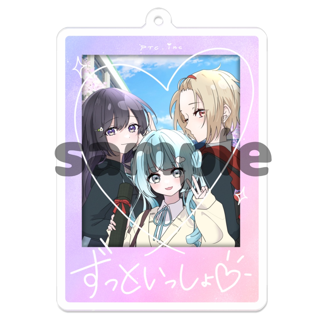 【アクリルキーホルダー】ぴっとむちゃん.inc【天使にふれたよ!】