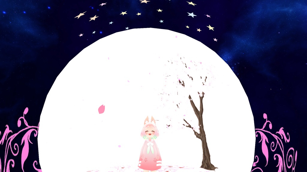 【無料】桜吹雪のパーティクル