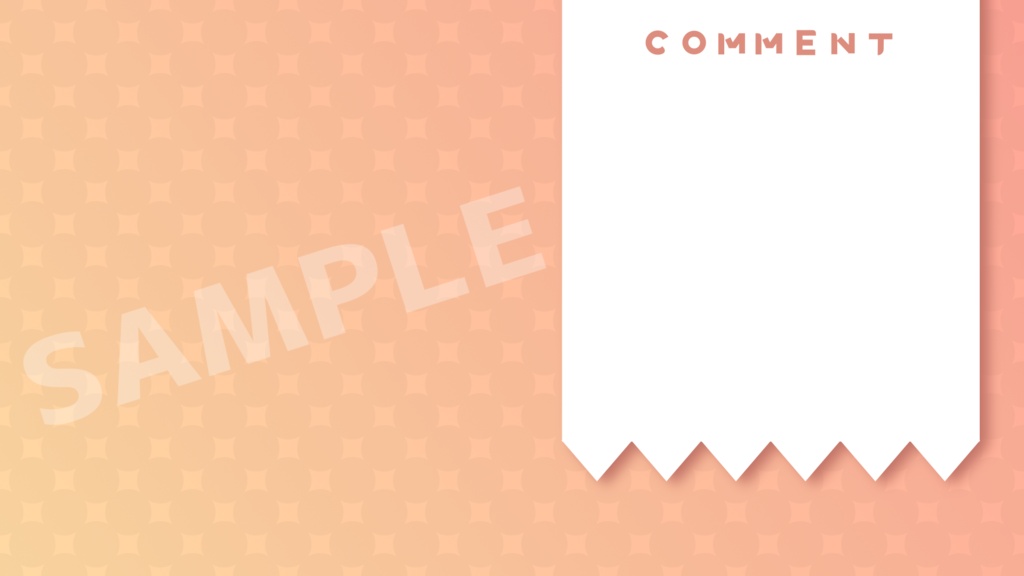 【商用利用可】Vtuber向けシンプル配信レイアウト(8種)