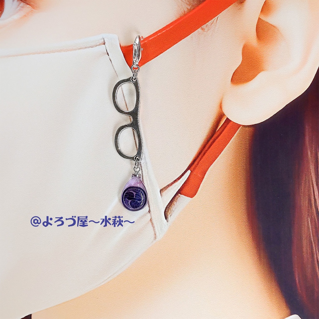 刀剣乱舞_眼鏡刀剣男子のマスクチャーム