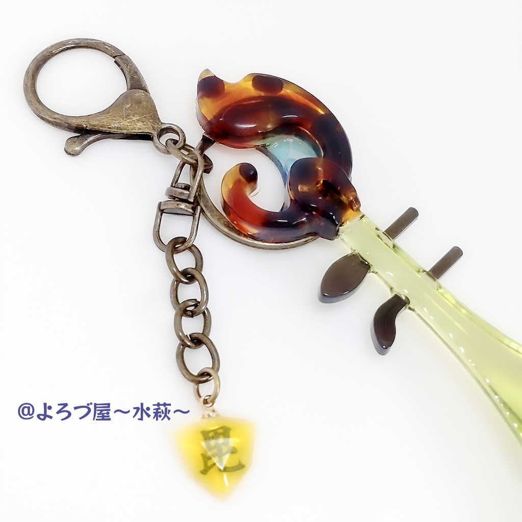 二世の契り_上杉政虎の琵琶バッグチャーム