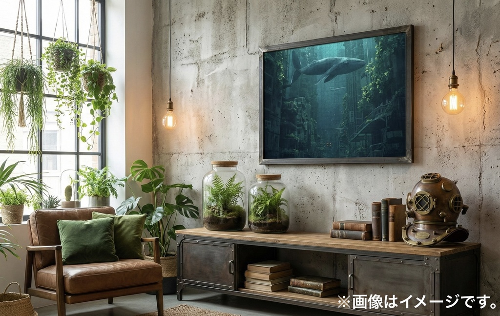 沈黙の都市とクジラ - Submerged City -