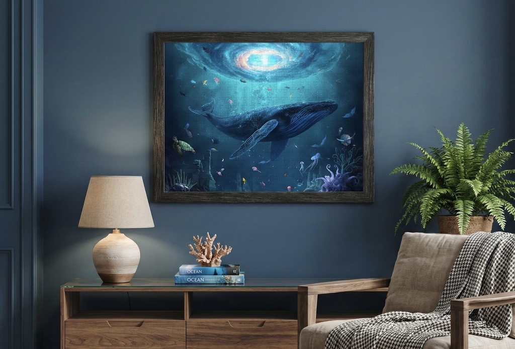 星海を泳ぐクジラ