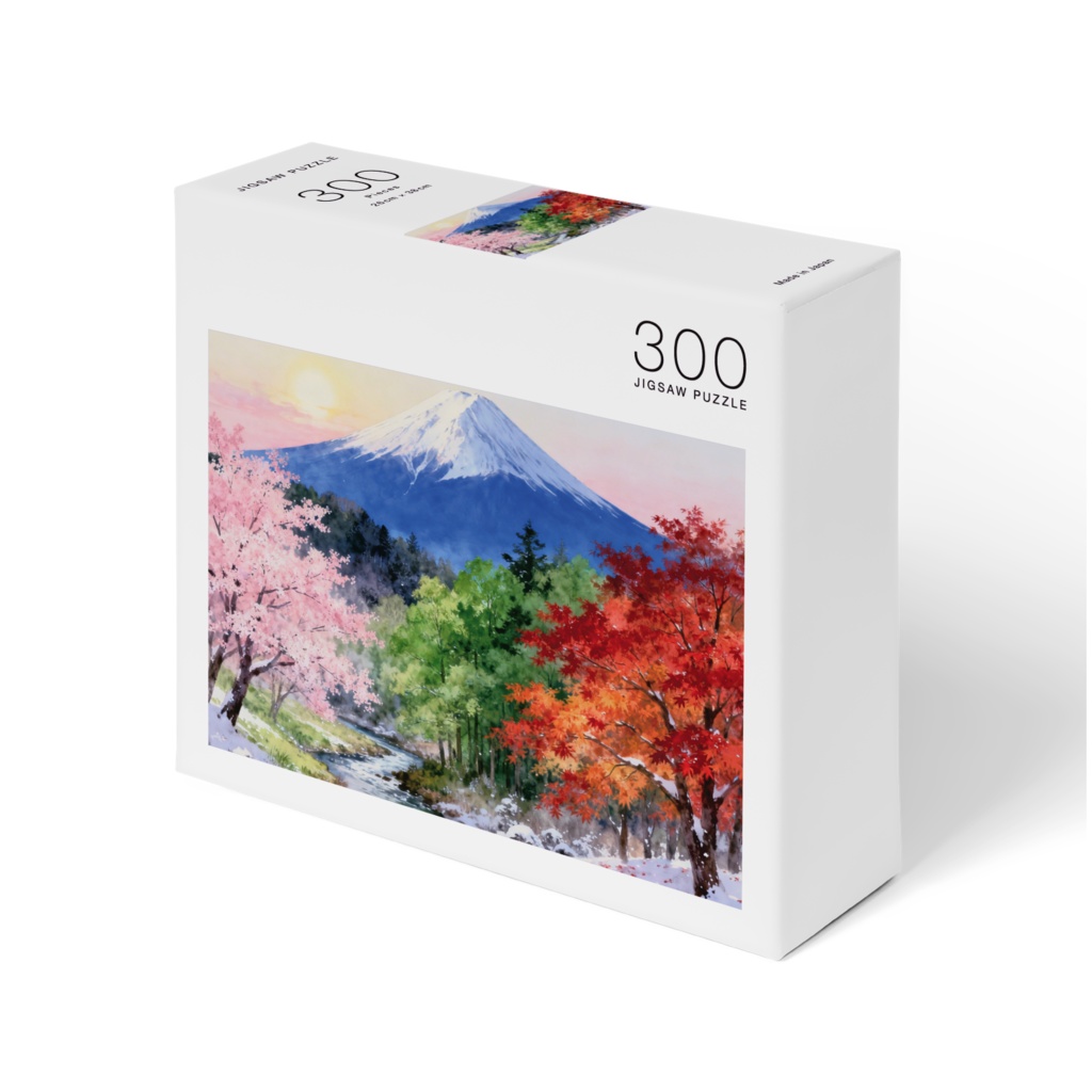 四季彩る富士と水明の情景