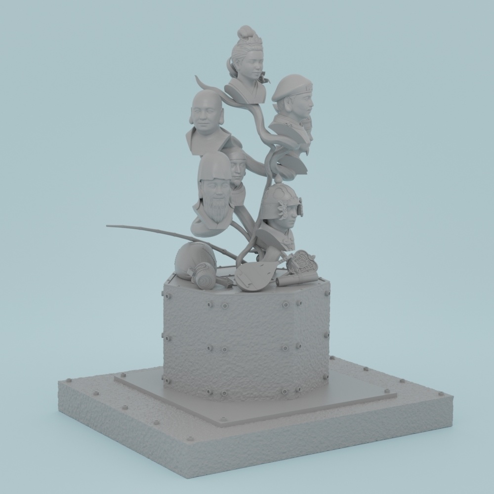 【STLデータ】七福神