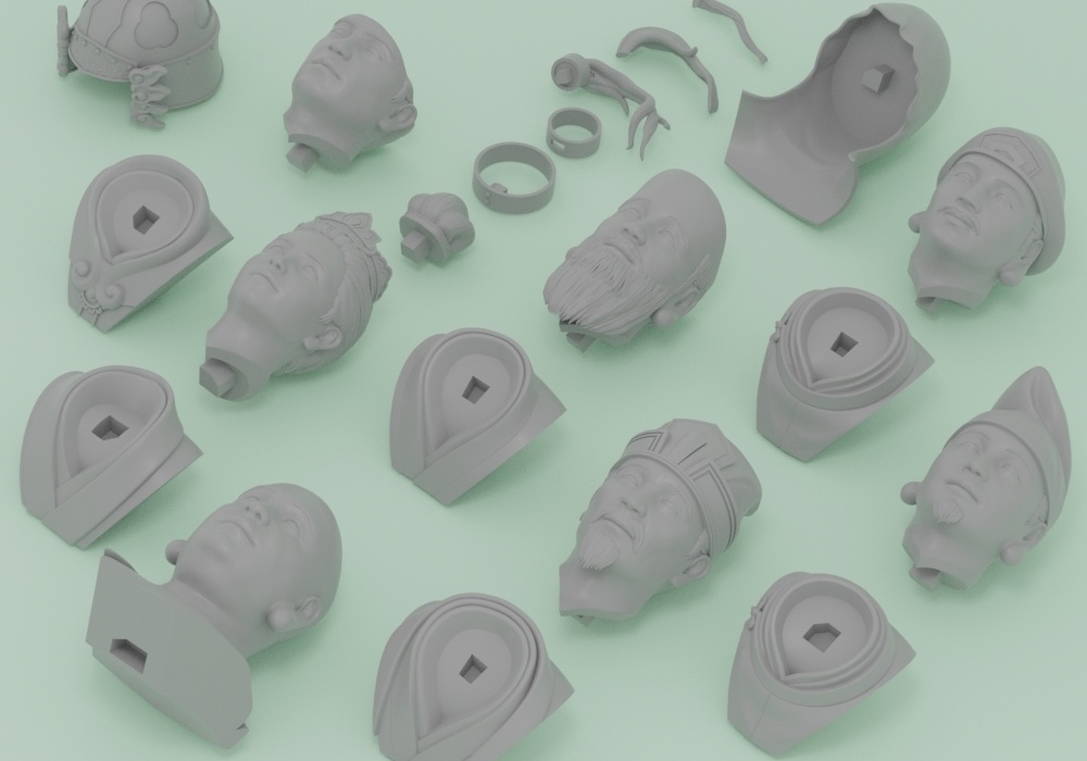 【STLデータ】七福神