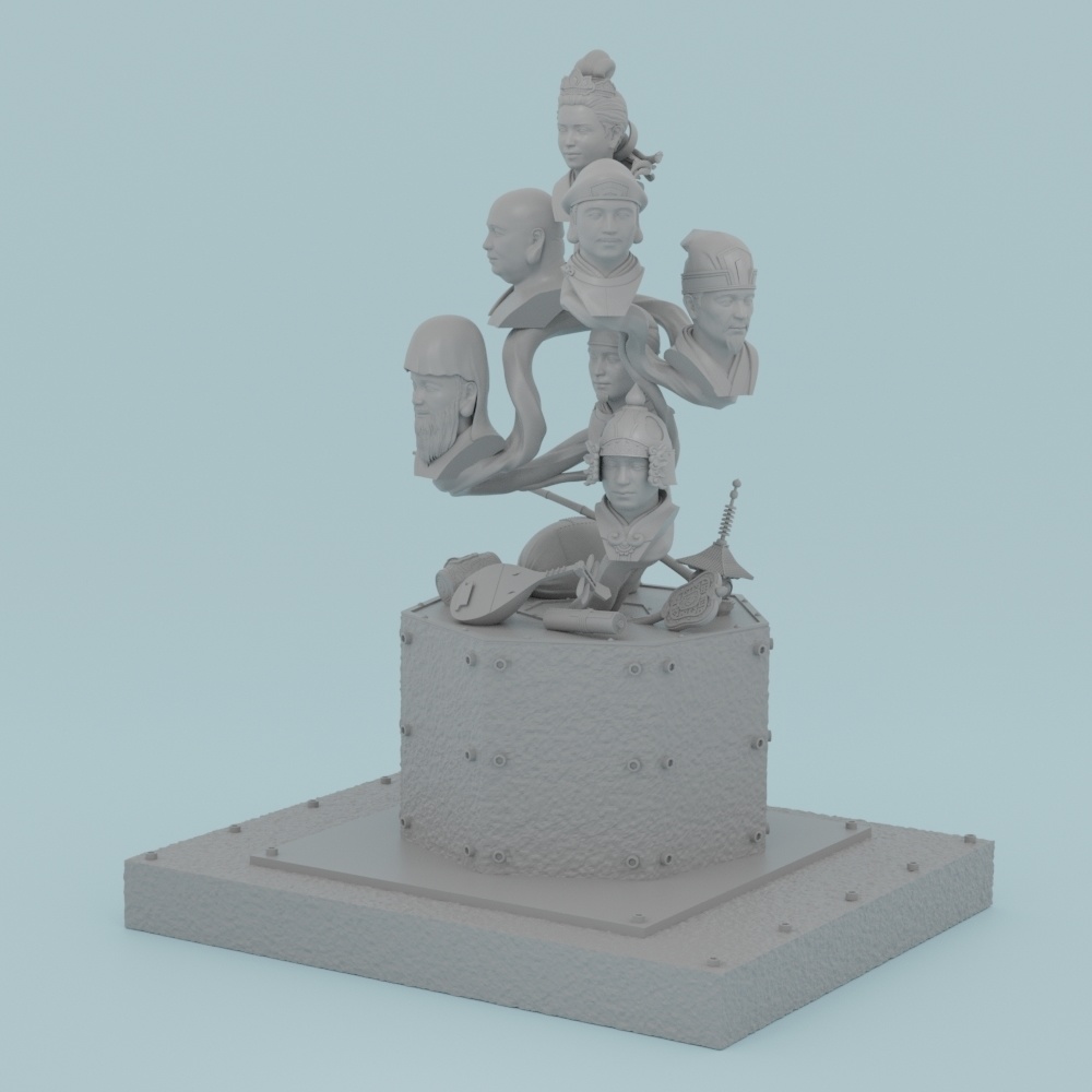 【STLデータ】七福神