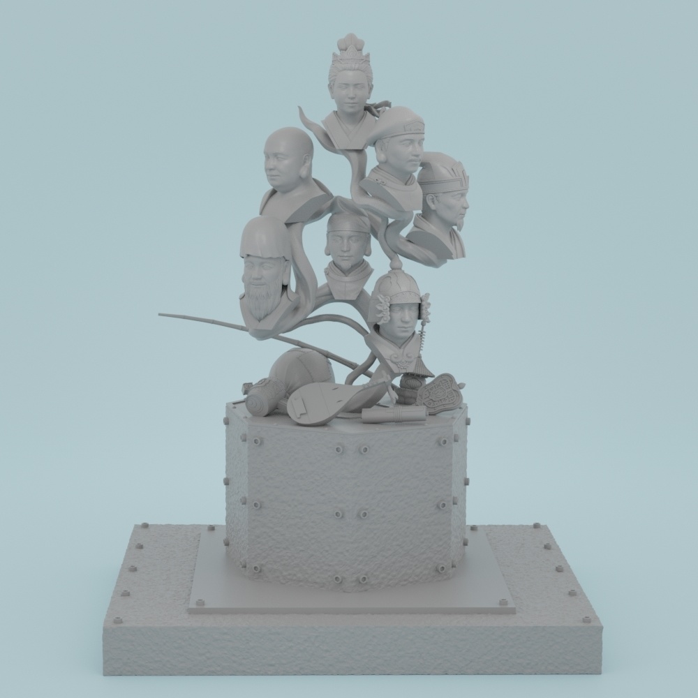 【STLデータ】七福神