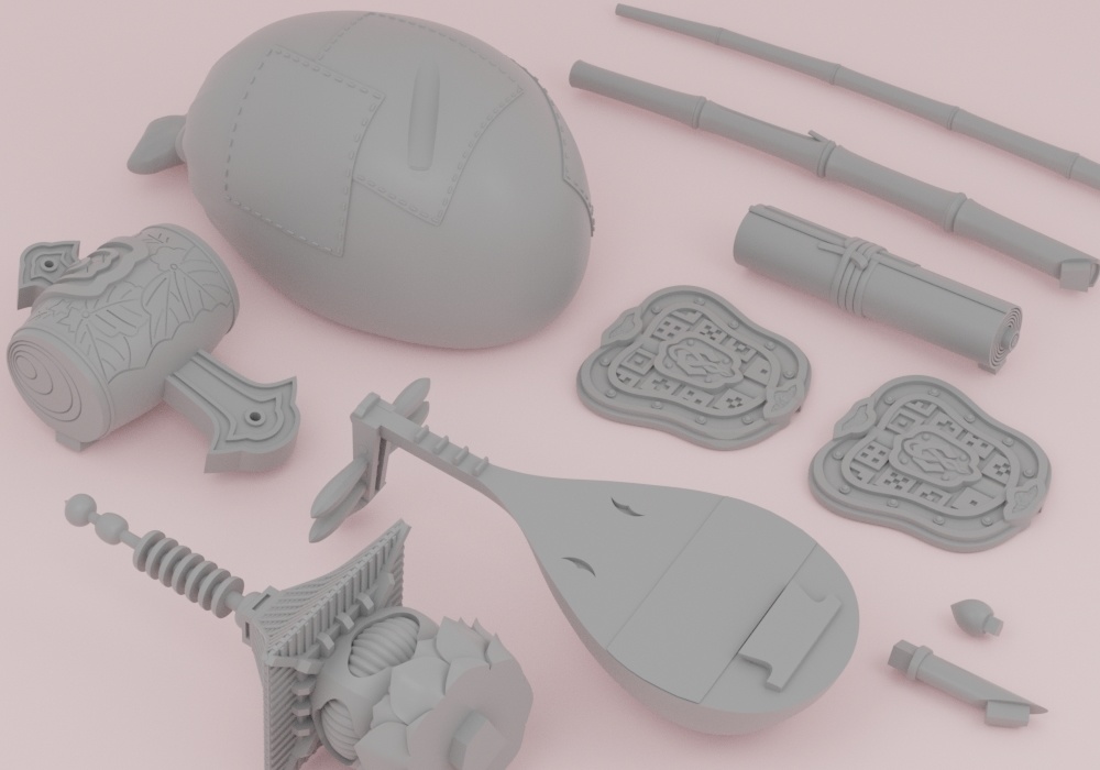 【STLデータ】七福神