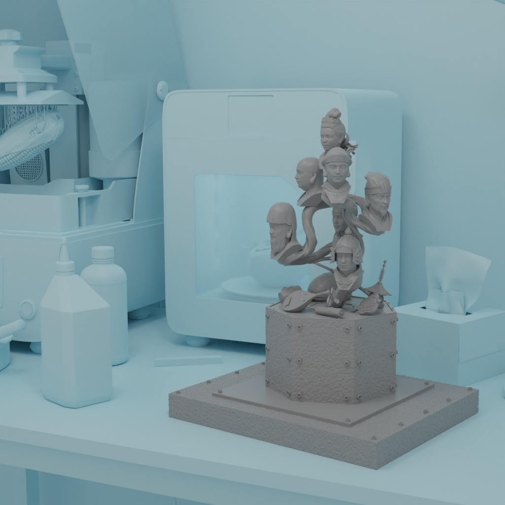 【STLデータ】七福神