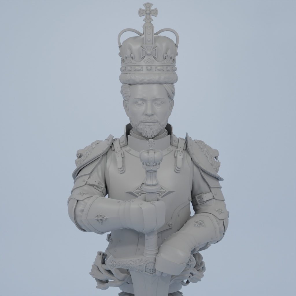 【STLデータ】Chess King