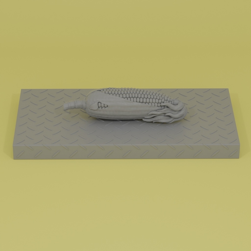 【STLデータ】トウモロコシ