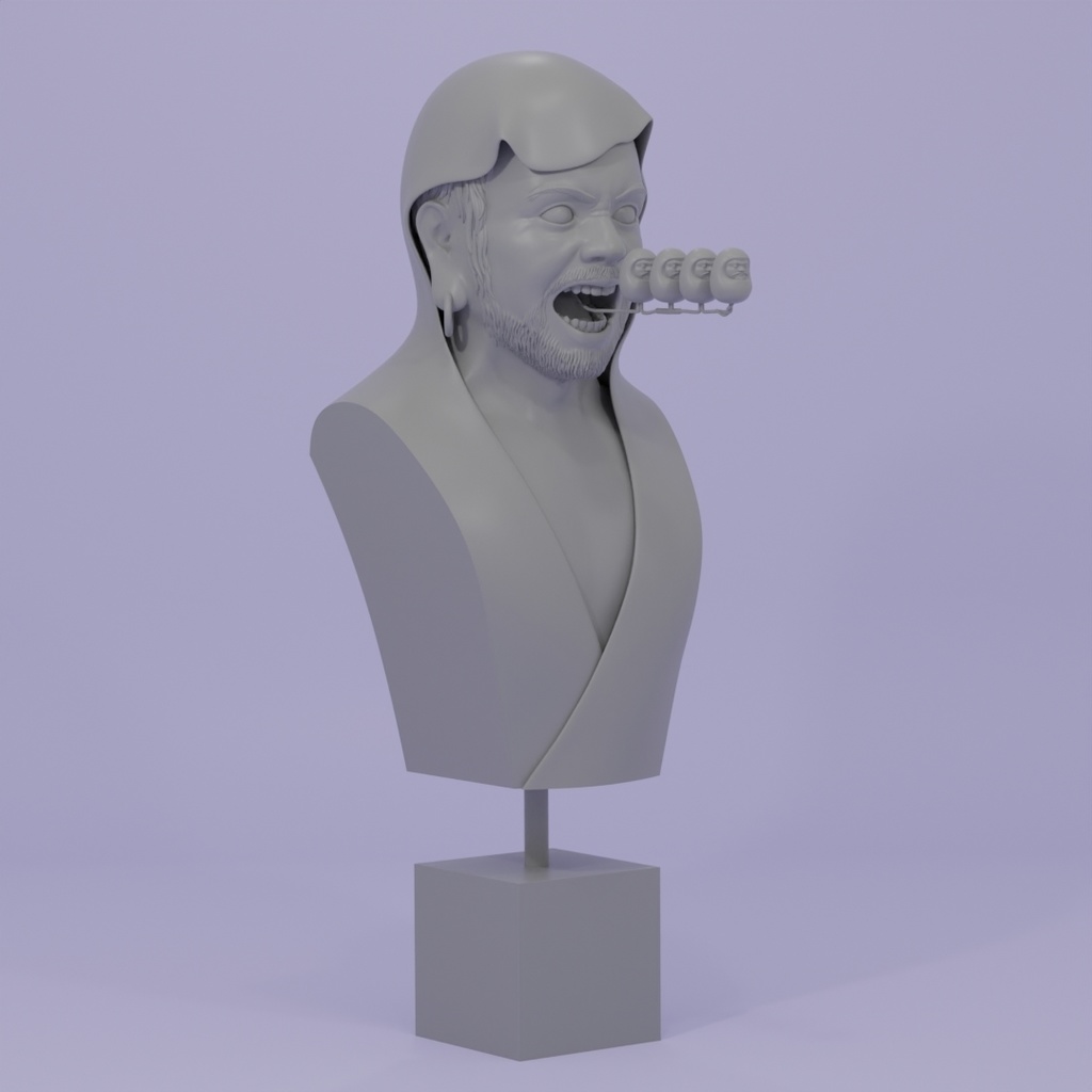 【STLデータ】達磨