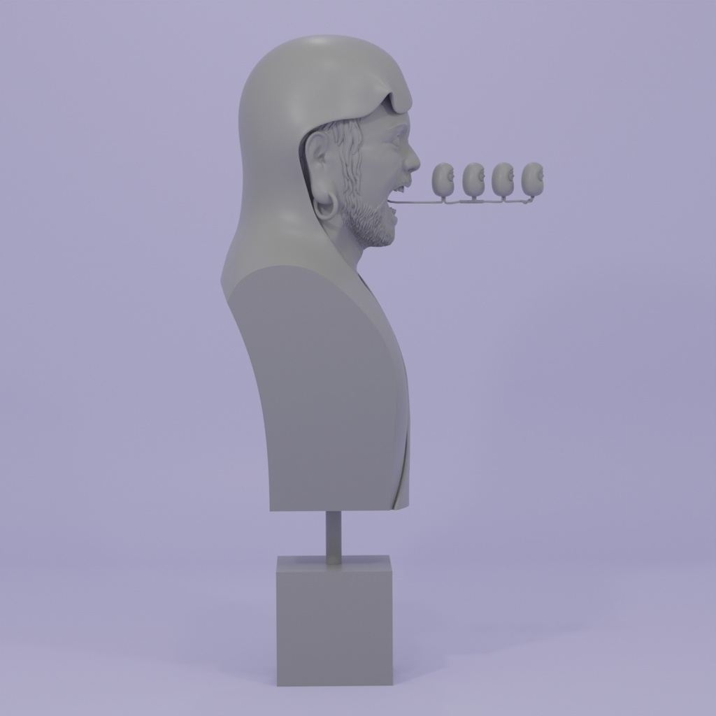 【STLデータ】達磨