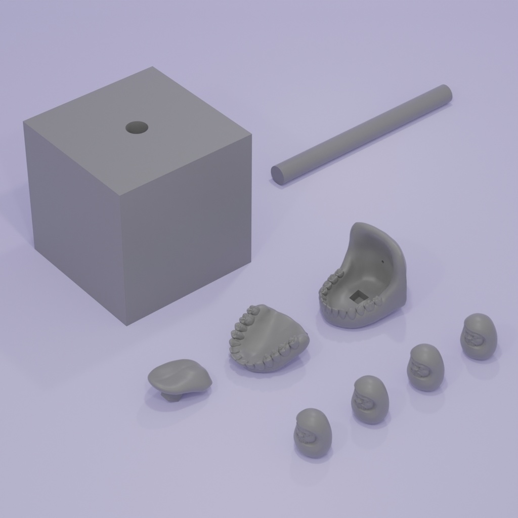 【STLデータ】達磨