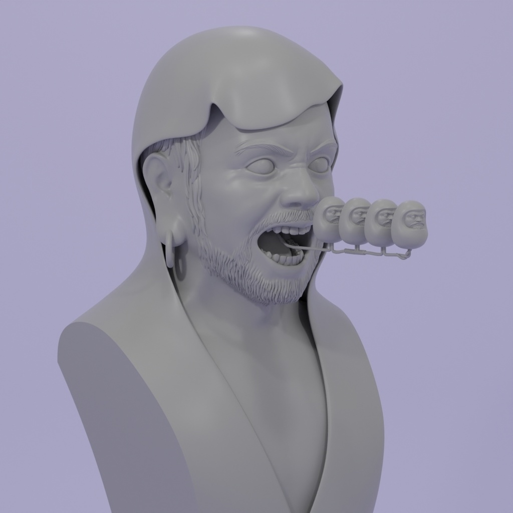 【STLデータ】達磨