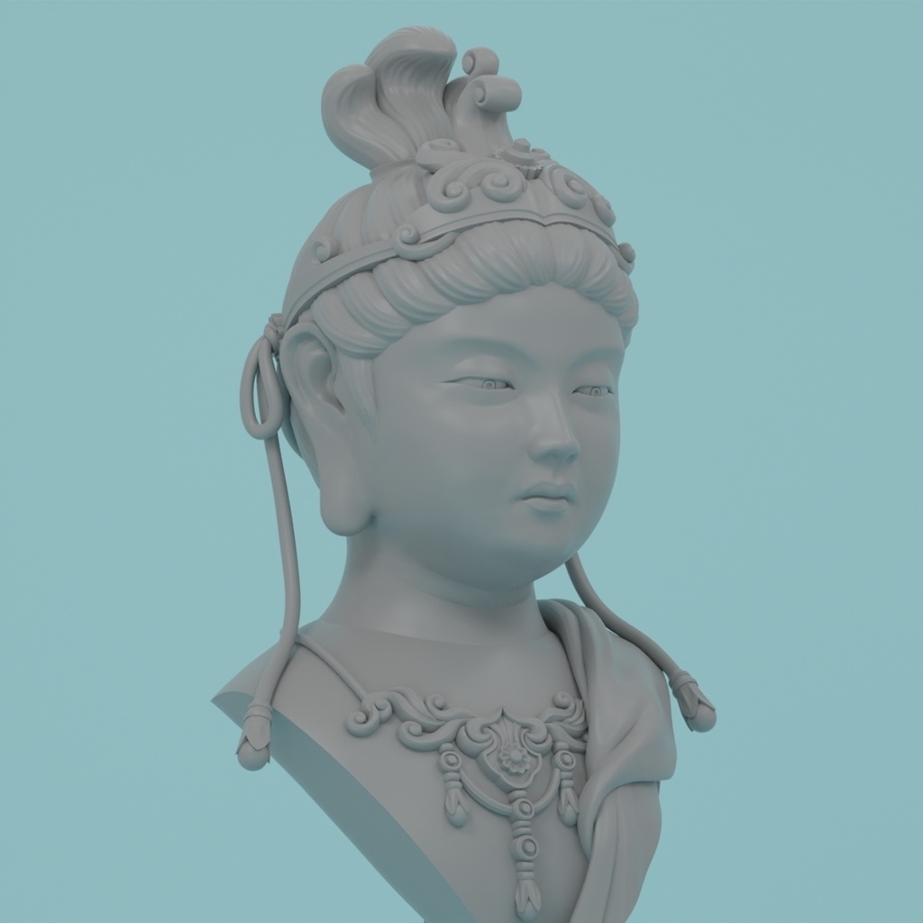 【STLデータ】聖観音