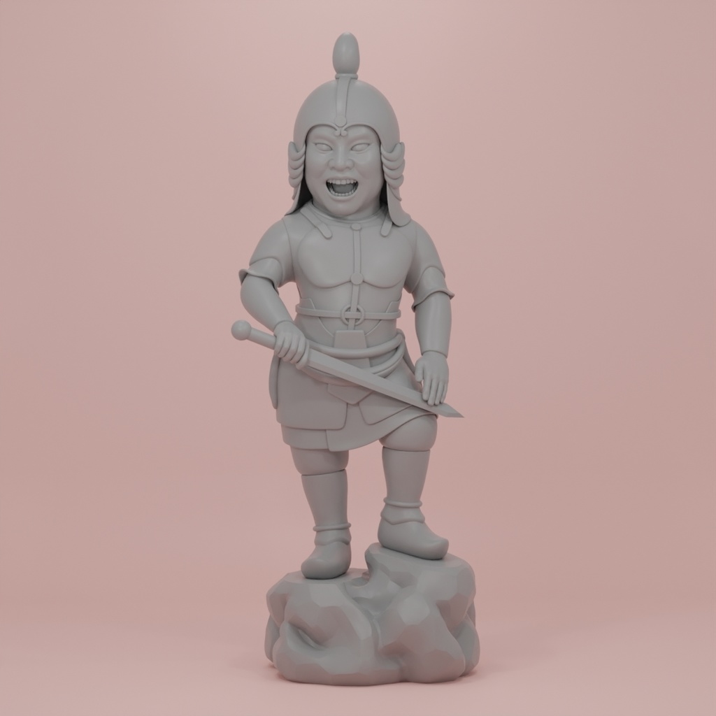 【STLデータ】持国天