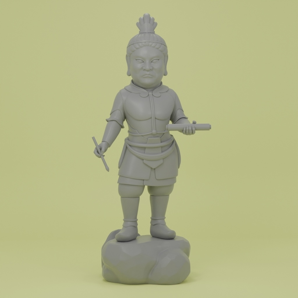 【STLデータ】広目天