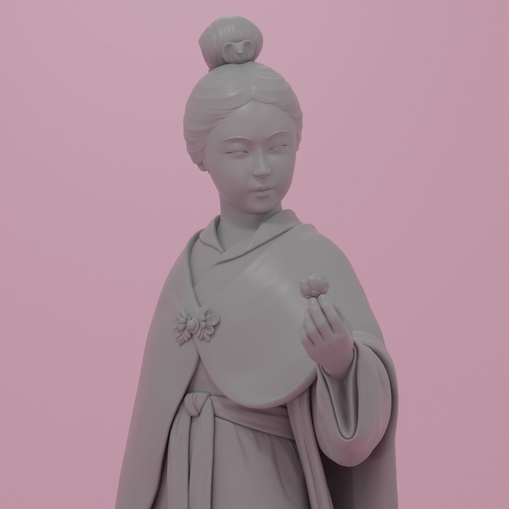 【STLデータ】羅浮仙