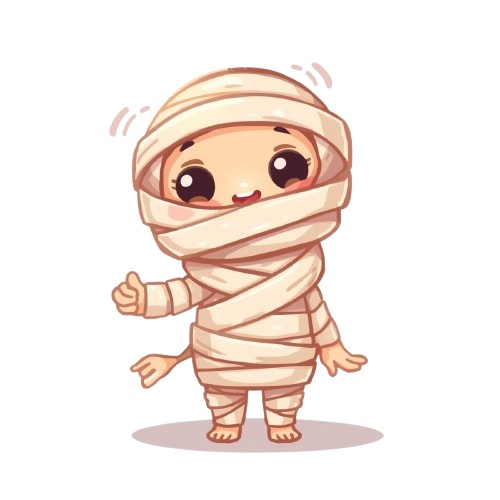 可愛いハロウィンシリーズ クリップアート(PNG形式)