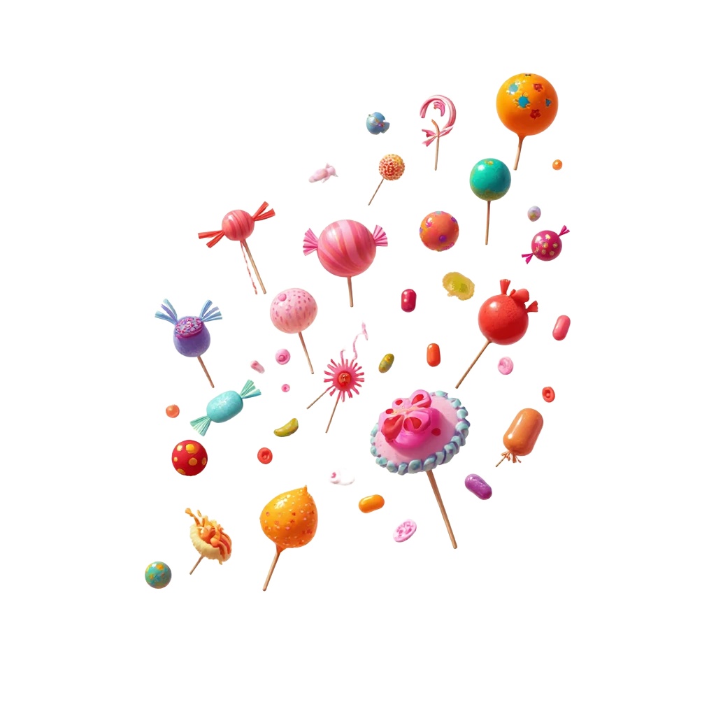 可愛いハロウィンシリーズ クリップアート(PNG形式)