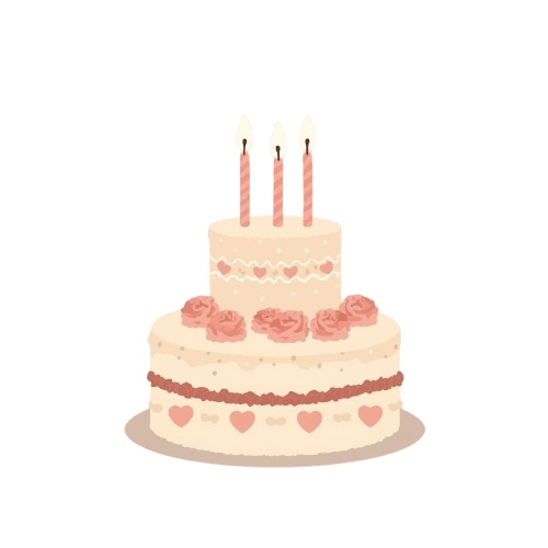 ②♡誕生日クリップアート⁶