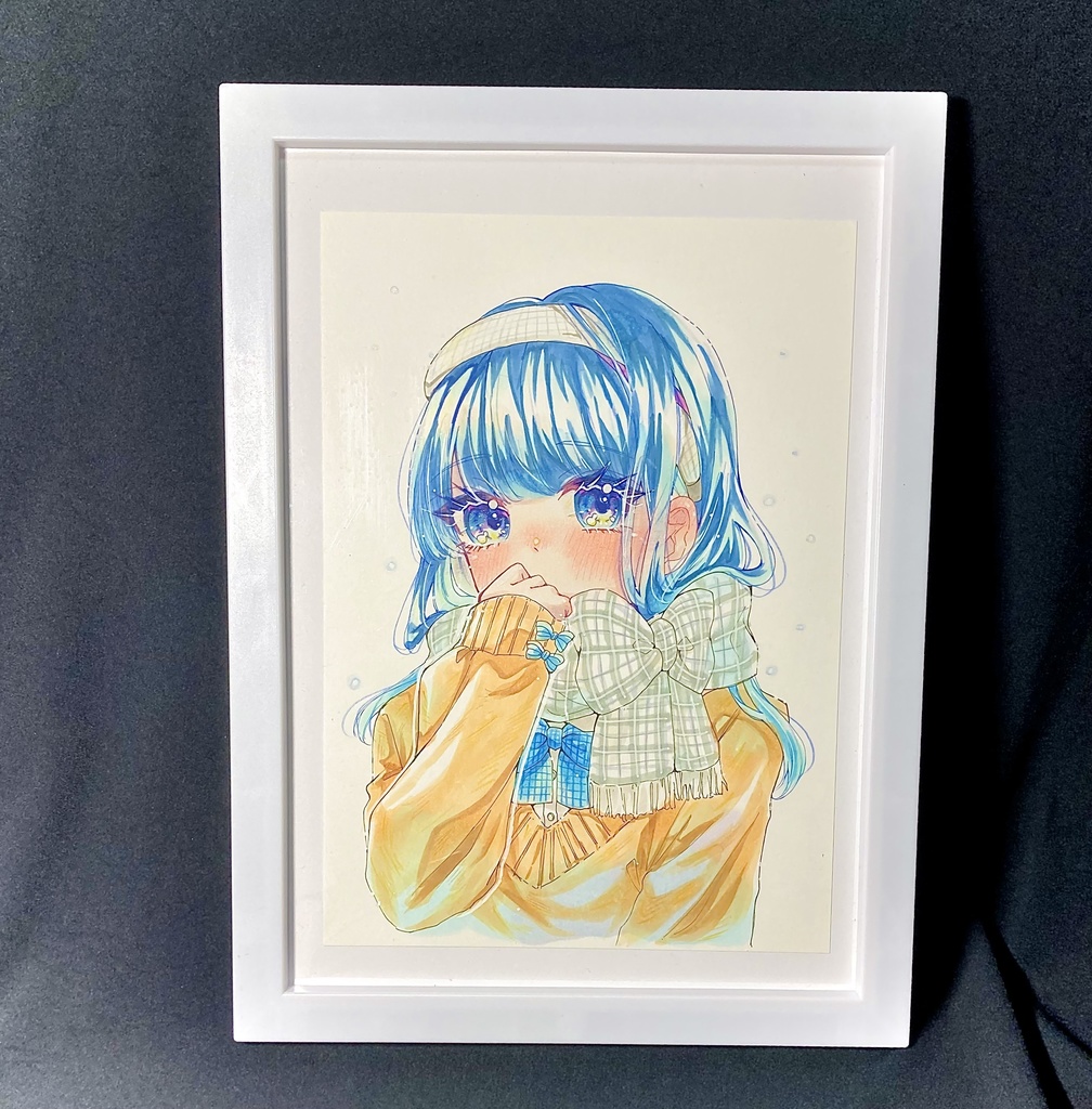 コピック　直筆イラスト🩵