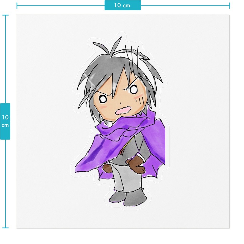 びっくりウルリッヒのステッカー