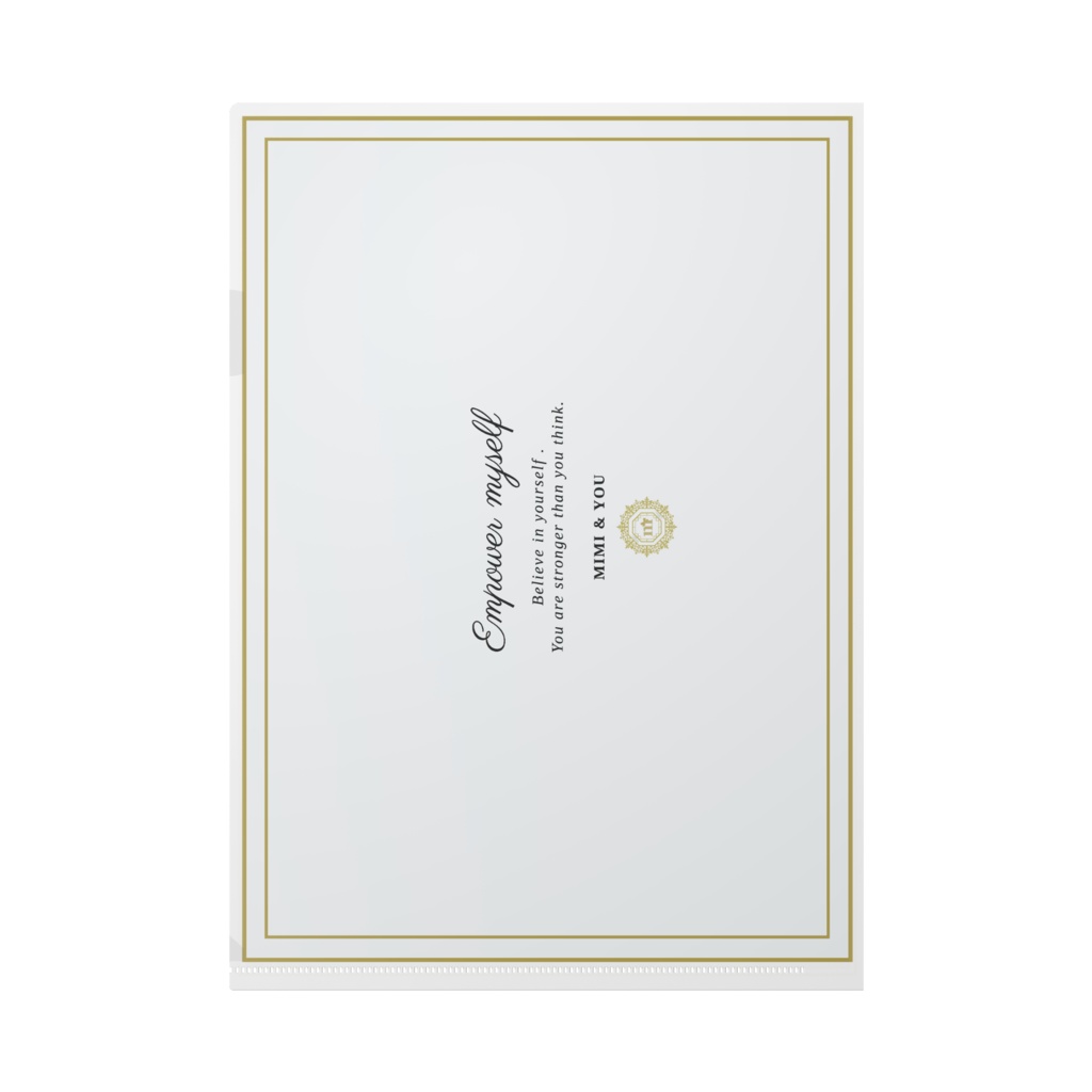 クリアファイル