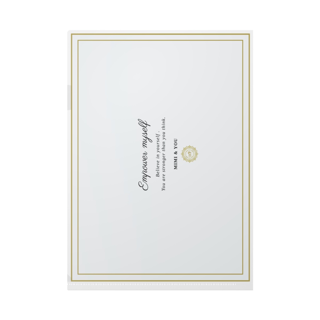 クリアファイル