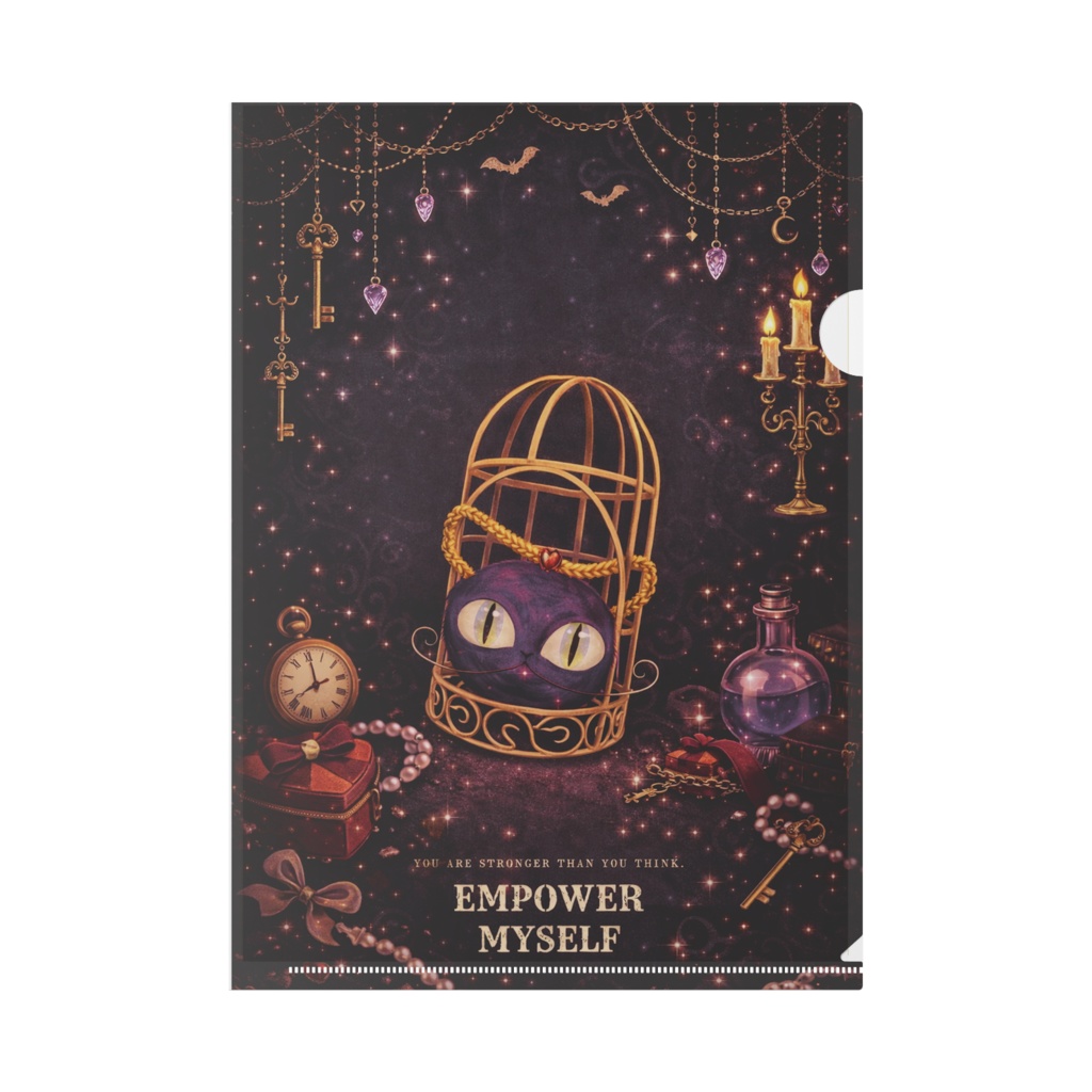 ネコちゃんクリアファイル