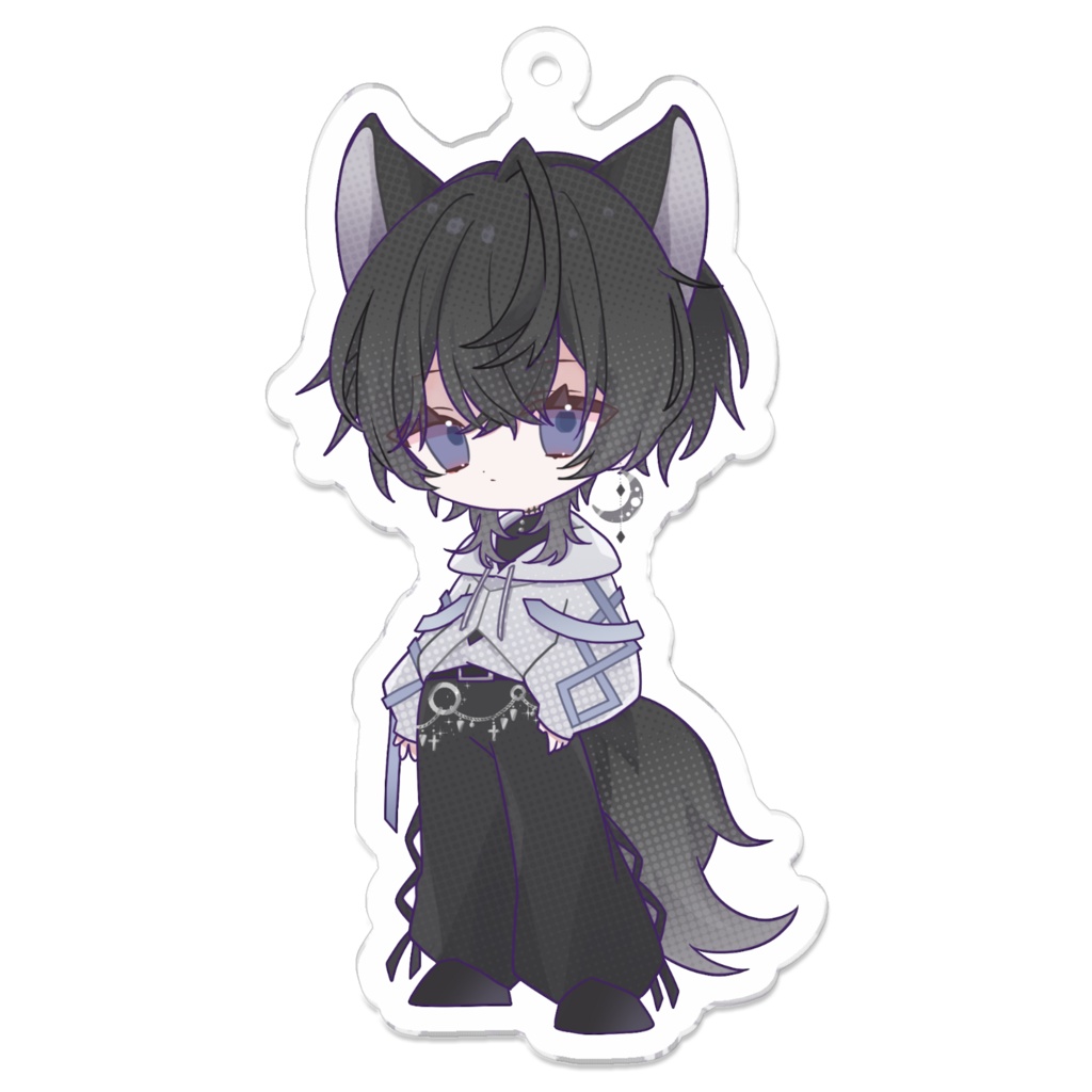 ミニウル　アクリルキーホルダー-70×70mm