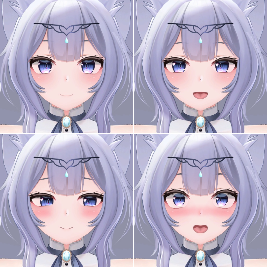 ハート型瞳ハイライト【ウルフェリア(Wolferia)】